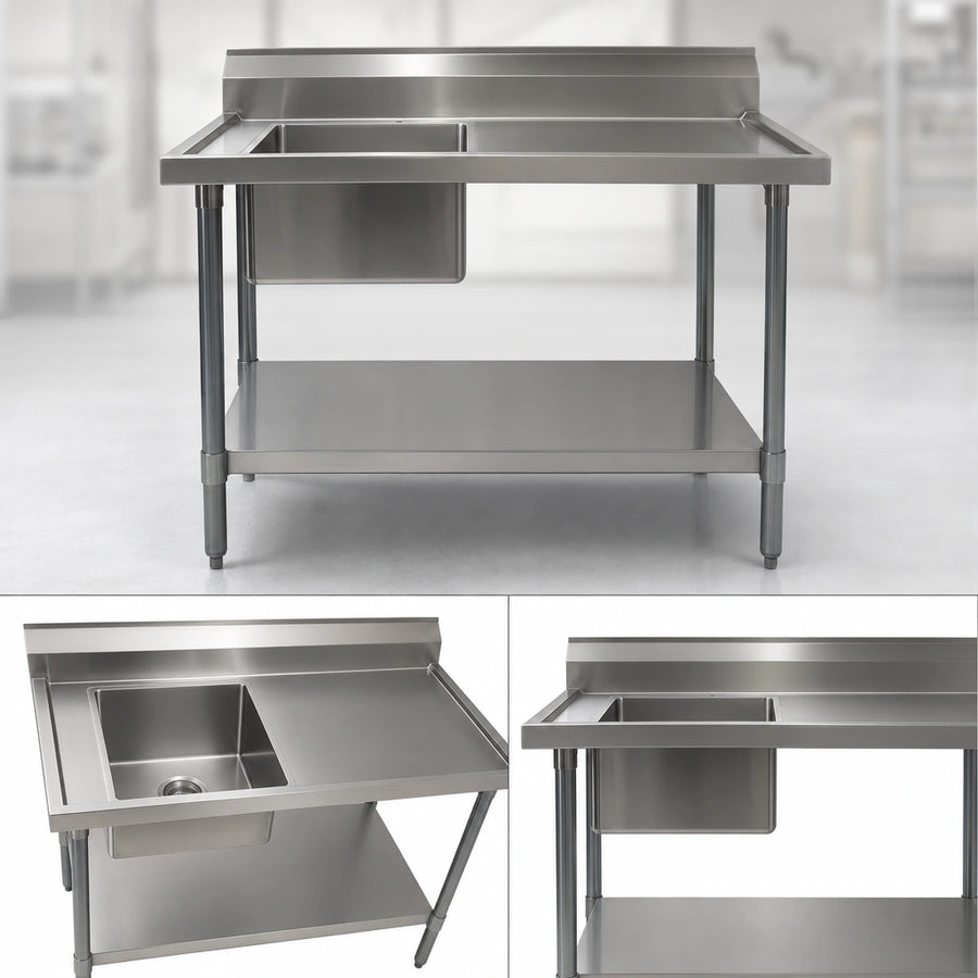 Left-Side Sink Bowl