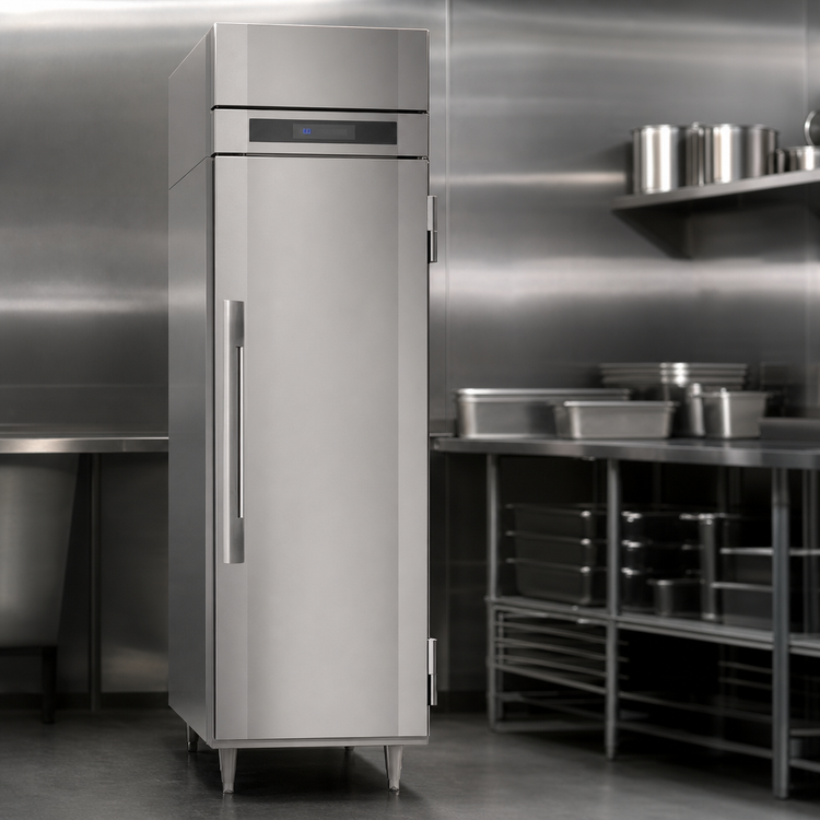 Product image #3 for Victory UltraSpec™ HSA-1D-1 Reach-In Heated Holding Cabinet, Single Section, 21.5 Cu. Ft., Solid Door, Standard Depth