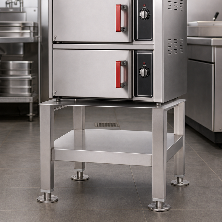 Product image #3 for Vulcan 24-Inch Wide x 15-Inch High Stand for Stacked Steamers