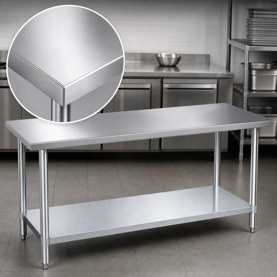 14-Gauge 300 Series Stainless Steel Top