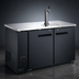 Thumbnail image #3 for Two-Section Draft Beer Cooler/Kegerator, 19 Cu. Ft., 1 Tower, 2 Half-Keg Capacity