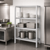 Thumbnail image #3 for Lifetime Tough 3-Shelf Tubular Style Dunnage Shelving, 60