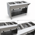 Thumbnail image #3 for Advance Tabco Triumph Supreme 3-Well LP Gas Open Well Hot Food Table with Enclosed Base and Cutting Board Shelf