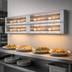 Thumbnail image #3 for Hatco Glo-Ray 30-Inch Lighted Double Infrared Strip Heater, 1.02 kW