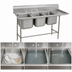 Thumbnail image #3 for Advance Tabco Regaline 3-Compartment Sink with Right-Hand Drainboard, 94-3/8 Inch