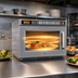 Thumbnail image #3 for Panasonic PRO1 Heavy-Duty Countertop Commercial Microwave Oven, 0.6 Cu. Ft., 2100 Watts, Left-Hinged Door