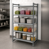 Thumbnail image #3 for Cambro Camshelving Basics Plus 4-Tier Stationary Starter Unit, 18