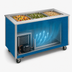 Thumbnail image #4 for Vollrath 4-Series Signature Server Stainless Steel Refrigerated Cold Food Station, 3-Pan, 46 x 28 x 34 Inches