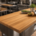 Thumbnail image #3 for Appalachian Red Oak Edge Grain Island Countertop, 72 x 30 x 1-1/2 Inches, Penetrating Oil Finish