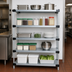 Thumbnail image #3 for Quantum 36 x 21 x 54-Inch Stationary Solid Shelving Starter Kit with 5 Shelves