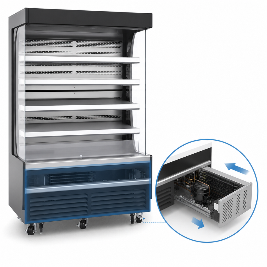 Bottom-Mount Self-Contained Refrigeration