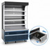 Thumbnail image #3 for Everest Refrigeration EOMV-72-B-28-T Vertical Open Display Merchandiser, 26 Cu. Ft., Self-Contained Bottom-Mount Refrigeration