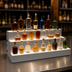 Thumbnail image #3 for Glastender LLD3-36 36-Inch Wide 3-Tier Lighted Liquor Display