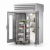 Thumbnail image #3 for True SPEC SERIES 2-Section Roll-Thru Refrigerator with Glass Front Doors and Solid Rear Doors