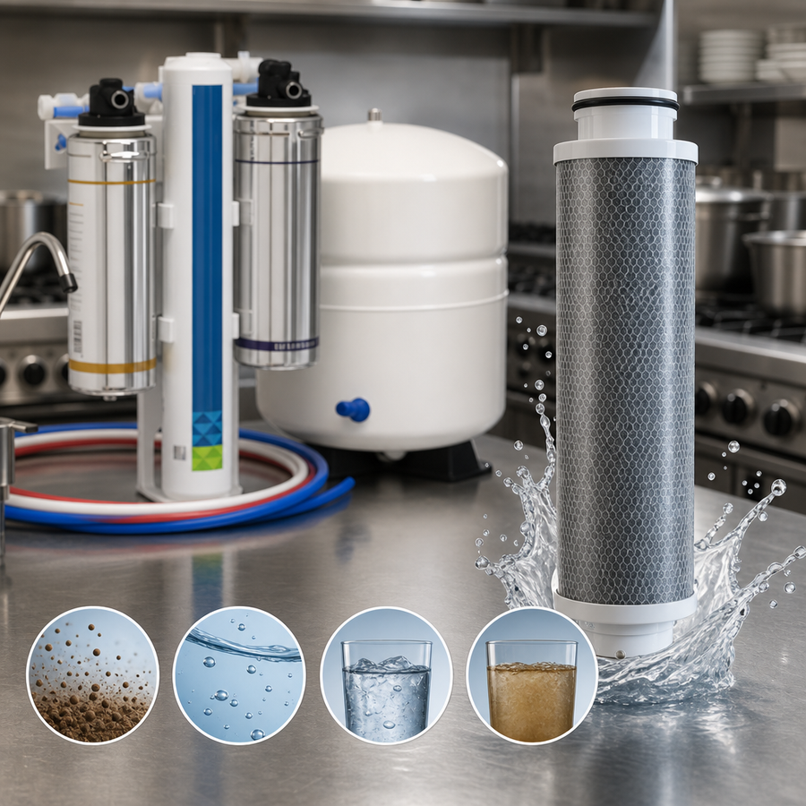 Sediment, Chlorine, Taste & Odor Reduction