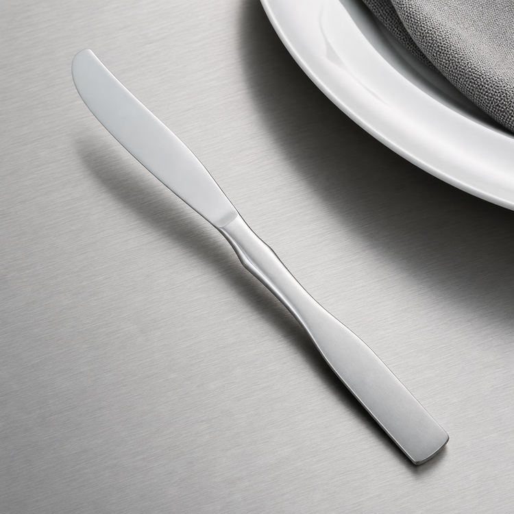 Product image #4 for Houston 8-3/4 Inch Dinner Knife, 18/0 Stainless Steel, Heavy Weight, Satin Finish