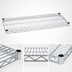 Thumbnail image #3 for 36 Inch x 36 Inch Chrome QuadTruss Wire Shelf