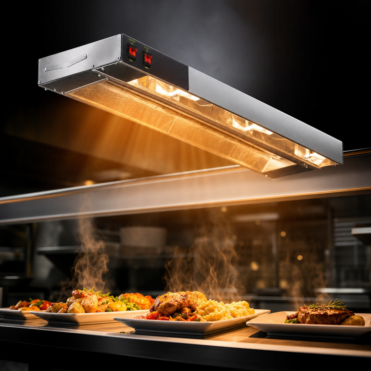 Product image #3 for Eagle RedHots Single 120-Inch High-Watt Lighted Remote Strip Heat Lamp, 240V, 3.34 kW