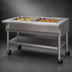 Thumbnail image #3 for Portable Electric Hot Food Table with 2 Dry Wells, Open Base, 36-Inch Wide, 208V/3-Phase