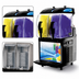 Thumbnail image #3 for Crathco I-PRO 2M Countertop Frozen Granita Dispenser with Light Panel, 2 x 2.9 Gallon Bowls