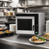 Thumbnail image #4 for Amana Commercial RC17S2 Heavy Volume Countertop Microwave Oven, 1.0 Cu. Ft., 1700 Watts