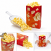 Thumbnail image #3 for Benchmark 32 oz. Red Popcorn Butter Bags, 1,000 per Case