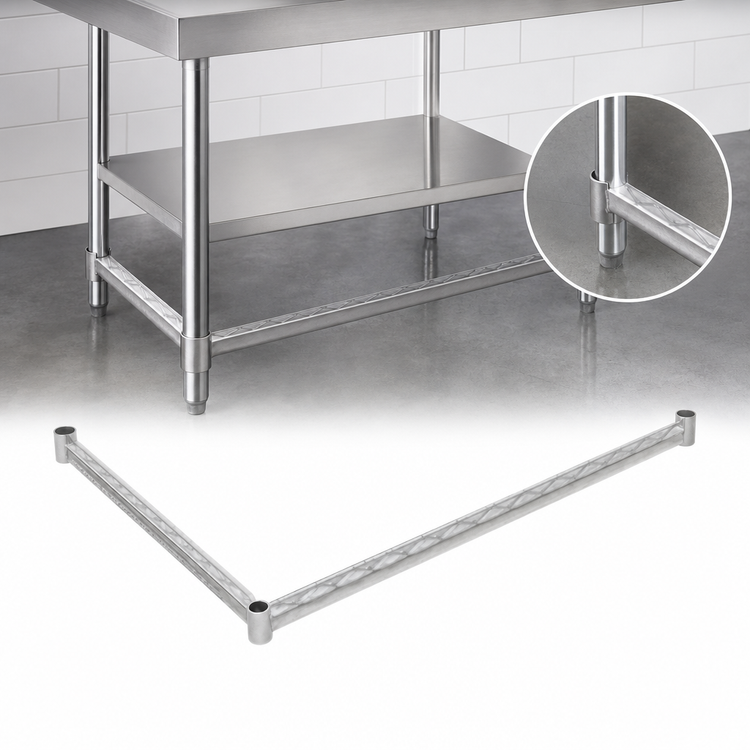 Product image #3 for Eagle Group 3-Sided Double Truss Frame, 42 x 18 Inches, Stainless Steel