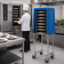 Thumbnail image #3 for RATIONAL Banquet Finishing System for SCC 101/CMP 101 with 32-Plate Mobile Rack, Thermocover, and Transport Trolley