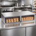 Thumbnail image #3 for Nemco 8075-SBB Stainless Steel Hot Dog Bun Box with Polycarbonate Hinged Doors, 96-Bun Capacity