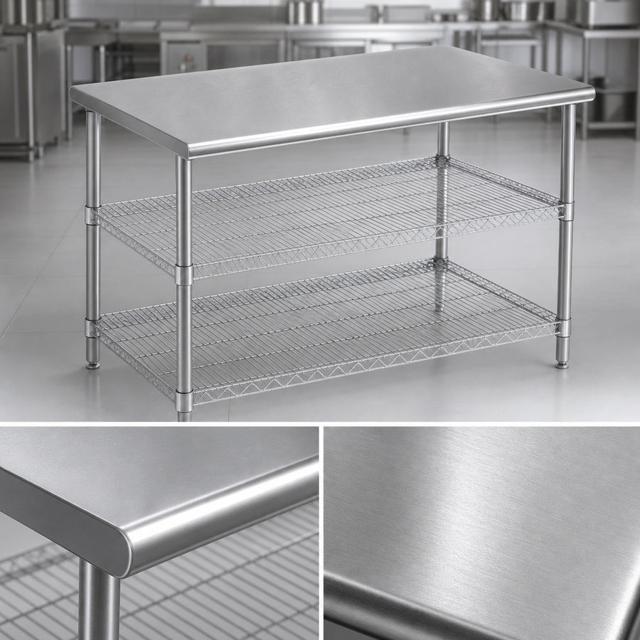 16/304 Stainless Steel Top