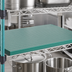 Thumbnail image #3 for QuadPlus 48 Inch x 24 Inch Solid Green Polymer Shelf Mat