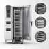 Thumbnail image #3 for RATIONAL iCombi Classic 20-Half Size Floor Model Natural Gas Combi Oven, 208/240V, 1-Phase