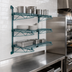 Thumbnail image #3 for Quantum Wall-Mounted Cantilever Starter Unit with 3 Wire Shelves