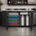 Thumbnail image #3 for Hoshizaki BB69 Two-Section Back Bar Cooler, 69-1/2 Inch Wide, Self-Contained Side-Mount Refrigeration