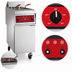 Thumbnail image #4 for Vulcan 50 lb Free-Standing Electric Fryer with Solid State Knob Control and Twin Baskets