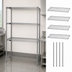 Thumbnail image #3 for Quantum 4-Shelf Stationary Wire Shelving Starter Kit, 54