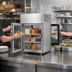 Thumbnail image #3 for True Pass-Thru Countertop Glass Door Refrigerated Merchandiser, Stainless Steel, 24 Inch, 1/5 HP