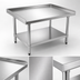 Thumbnail image #3 for BlendPort® 48-Inch x 30-Inch Stainless Steel Equipment Stand with Adjustable Undershelf