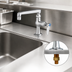 Thumbnail image #3 for Single-Temperature Deck-Mount Single Pantry Manual Faucet with 6-Inch Cast Spout