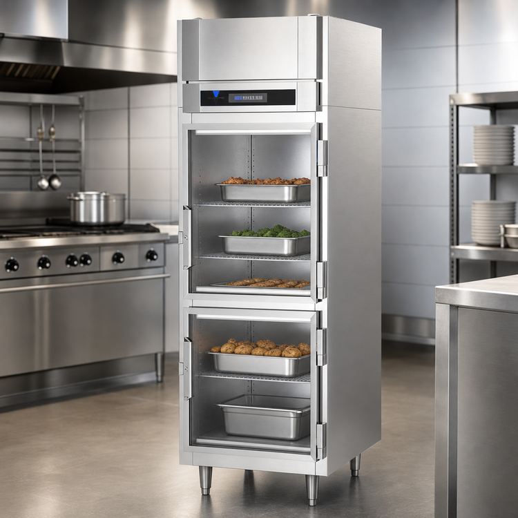 Product image #3 for UltraSpec HSA-1D-1-HG One-Section Half Glass Door Reach-in Heated Cabinet