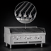 Thumbnail image #3 for Southbend HDC-24 24-Inch Countertop Gas Charbroiler with Cast Iron Radiants