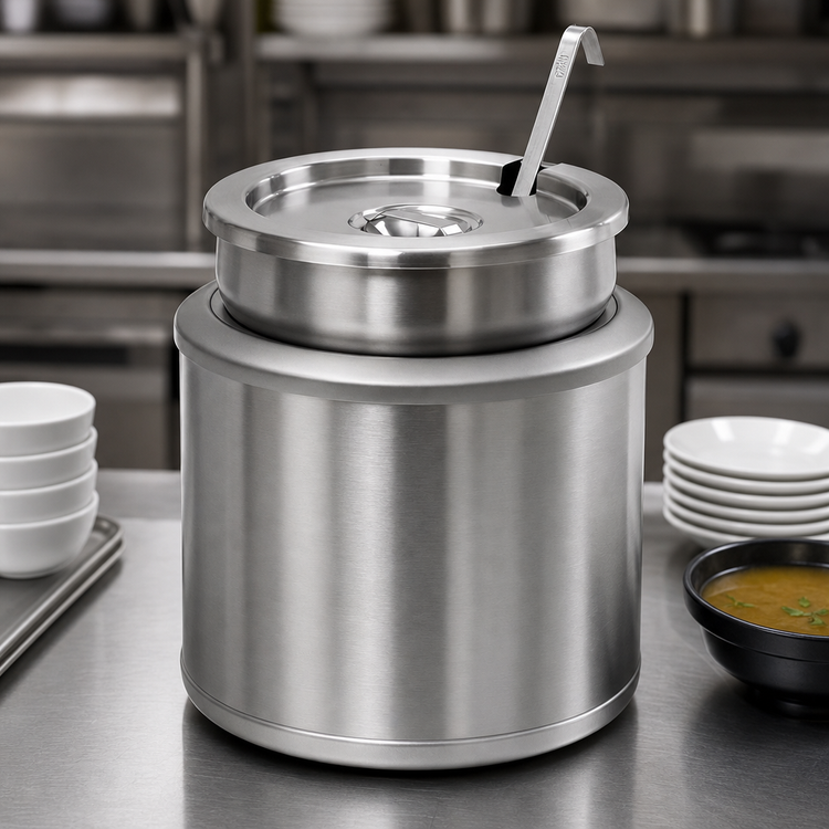 Product image #3 for 11 Quart Countertop Round Wet Well Cooker/Warmer, 120V