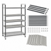 Thumbnail image #3 for Cambro Camshelving Elements XTRA 5-Tier Stationary Starter Polymer Shelving Unit, 21-Inch Deep x 24-Inch Wide x 84-Inch High, Speckled Gray