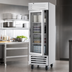 Thumbnail image #3 for Beverage-Air Vista® Series One-Section Reach-In Freezer with Hinged Glass Door, 23.32 Cu. Ft.