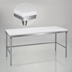 Thumbnail image #3 for Advance Tabco Poly-Vance 48 Inch x 30 Inch Poly Top Work Table with Stainless Steel Base