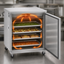 Thumbnail image #3 for FWE TST-7SL Mobile Heated Holding Cabinet for 4 Full-Size Sheet Pans, 23-Inch Deep