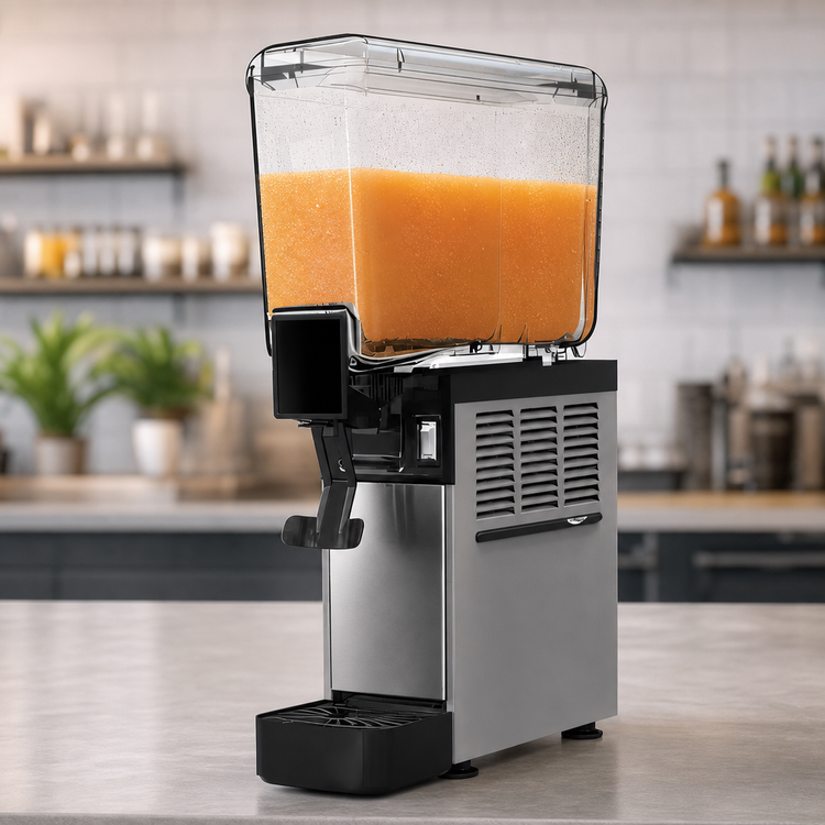 Product image #3 for Vollrath Countertop Pre-Mix Refrigerated Beverage Dispenser with 1 x 2.11-Gallon Agitator Bowl