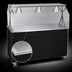 Thumbnail image #3 for Vollrath 2-Series Affordable Portable 60-Inch Cafeteria Utility Station with Breath Guard and Sliding Door Storage Base