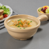 Thumbnail image #4 for Carlisle 8 oz Footed Handled Soup Bowl, Stackable, Beige