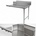 Thumbnail image #3 for Eagle Group BlendPort Straight Clean Dishtable, 24 Inch Wide, Right-Hand, 16-Gauge 304 Stainless Steel Top